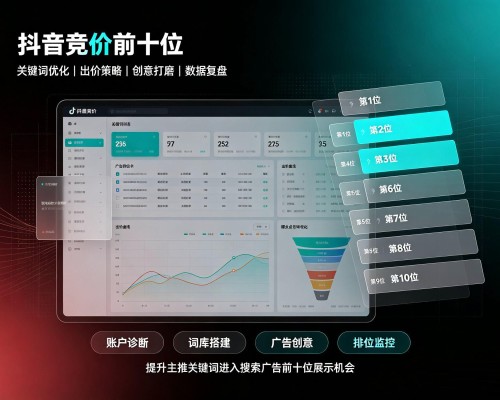 北湖抖音搜索竞价